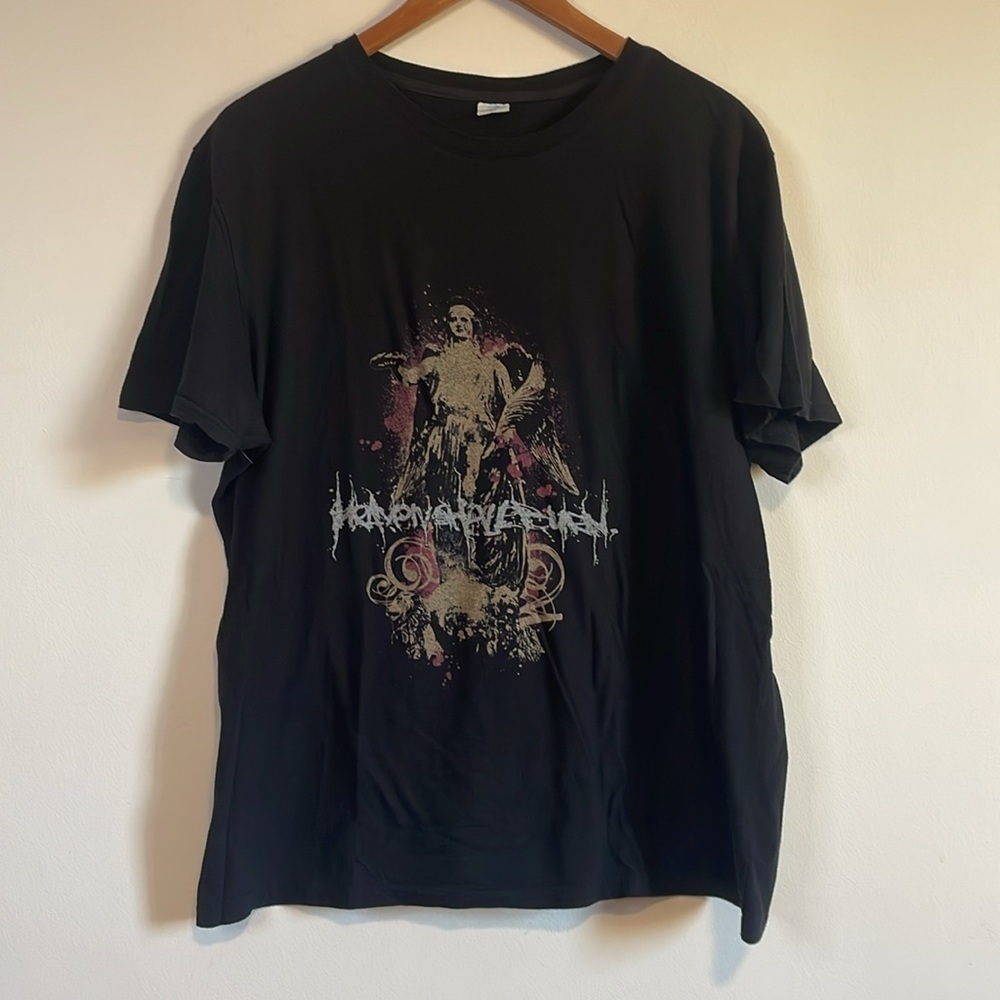 Heaven Shall Burn Tee Band T-Shirt XL Black Metal Merch Tour Music Concert